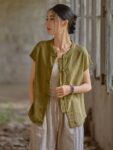 Vintage Short SleeveChinese Style Linen Shirt2.jpg