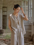 Vintage Short SleeveChinese Style Linen Shirt2.jpg