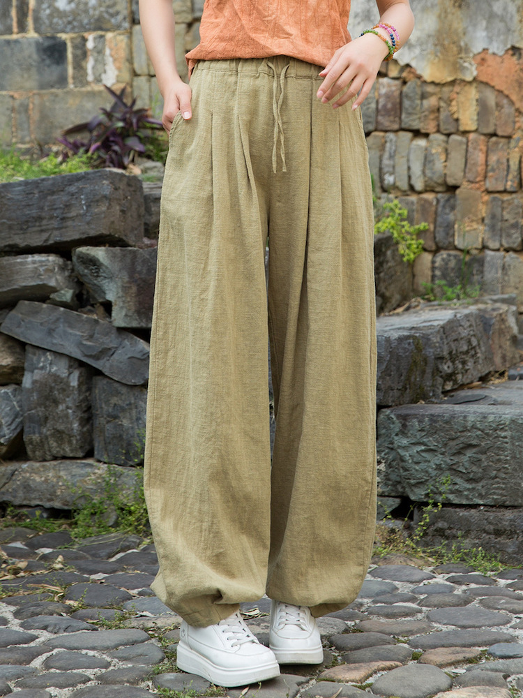 Vintage Style Harem Pants Loose Fit Trousers3.jpg Vintage Style Harem Pants Loose Fit Trousers3.jpg