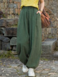 Vintage Style Harem Pants Loose Fit Trousers6.jpg