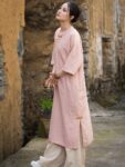 Washed Linen Long Dress Vintage Maxi Dress7.jpg