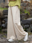 Zen Meditation Pants Loose Cotton Trousers3.jpg