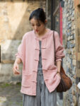 Zen Style Cotton Jacket Vintage Loose Fit Coat1.jpg