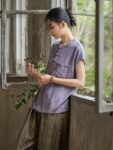 Zen Style Linen Top Summer Tee1.jpg