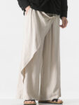 chinoiserie linen loose pants men 1.jpg