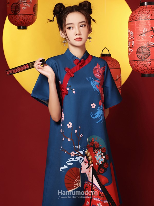 fashion cheongsam blue chinese dress 2.jpg fashion cheongsam blue chinese dress 2.jpg