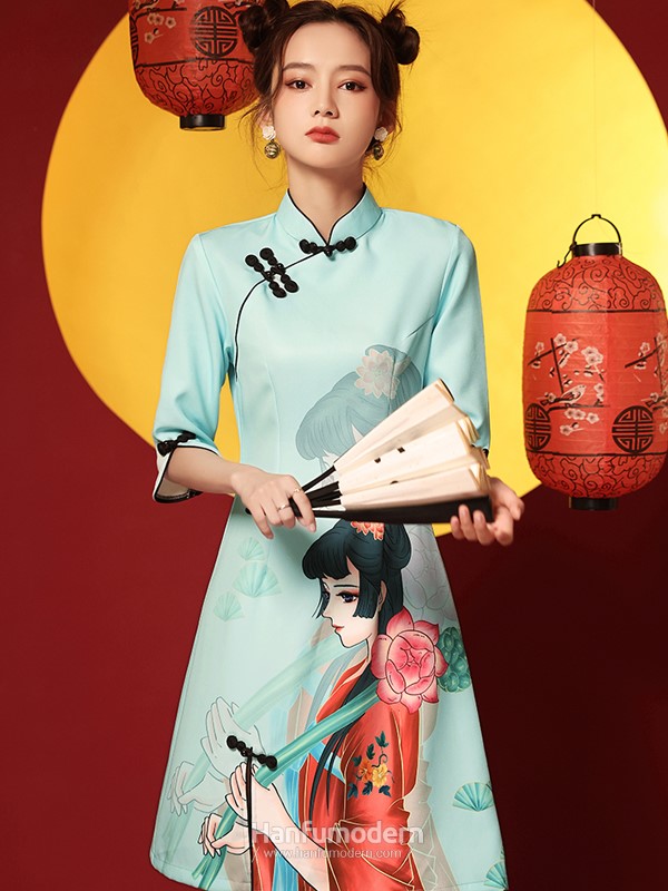 hanfu modern short cheongsam dresses 1.jpg hanfu modern short cheongsam dresses 1.jpg