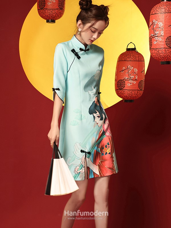 hanfu modern short cheongsam dresses 3.jpg hanfu modern short cheongsam dresses 3.jpg