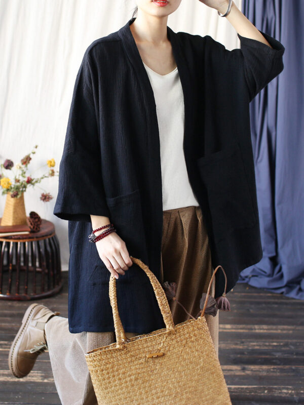 hmnskd124 linen cardigan black side.jpg