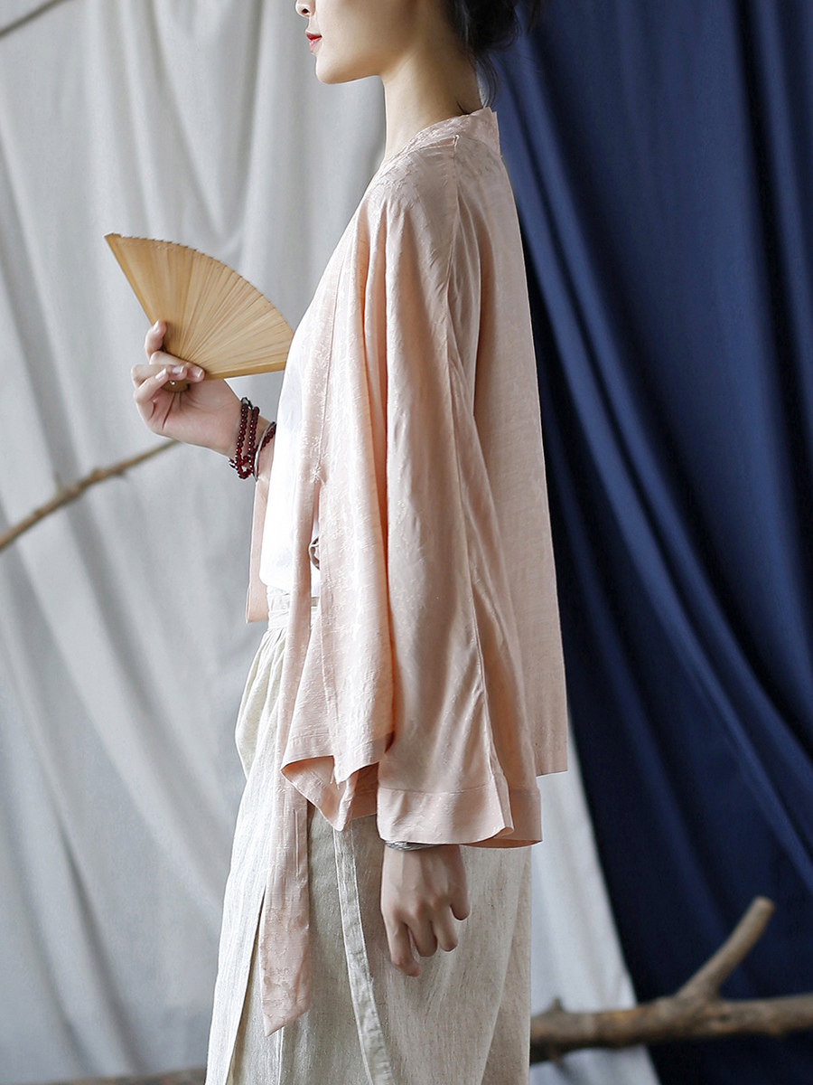 hmnskd130 cardigan pink side drape.jpg hmnskd130 cardigan pink side drape.jpg