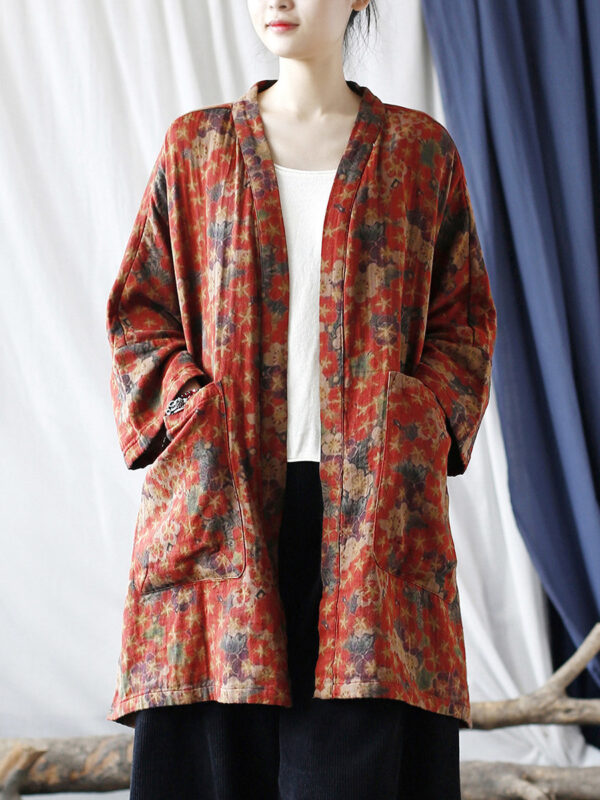 hmnskd133 kimono cardigan red front floral print.jpg