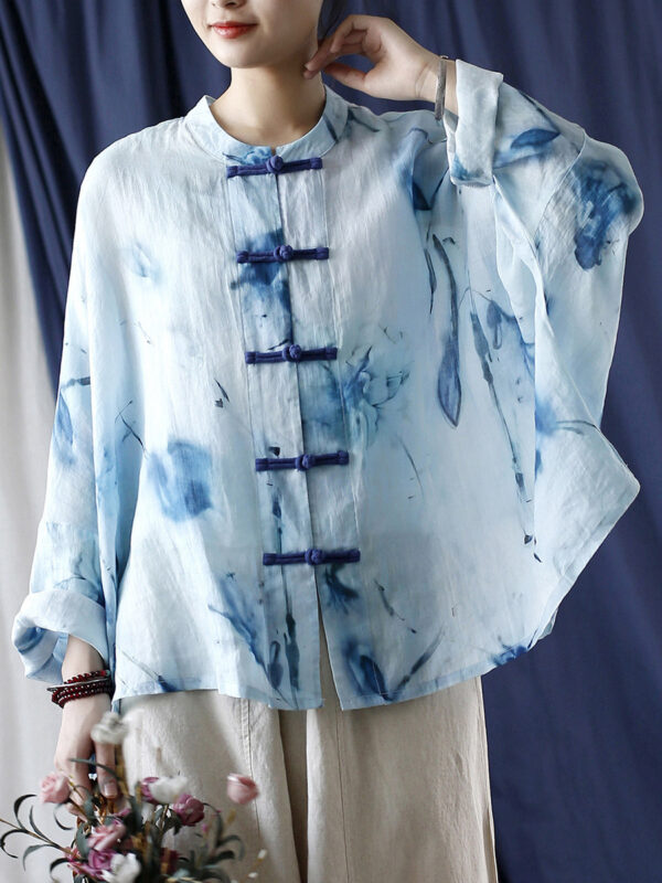 hmnskd135 linen cardigan blue wide sleeve fit.jpg