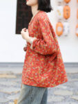 hmnskd136 cotton jacket orange front floral print.jpg