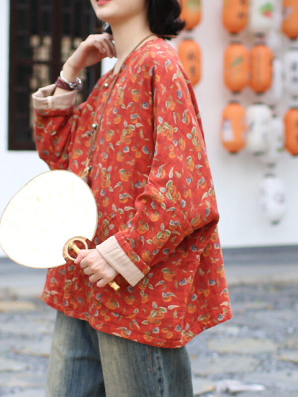 hmnskd136 cotton jacket orange side styling.jpg