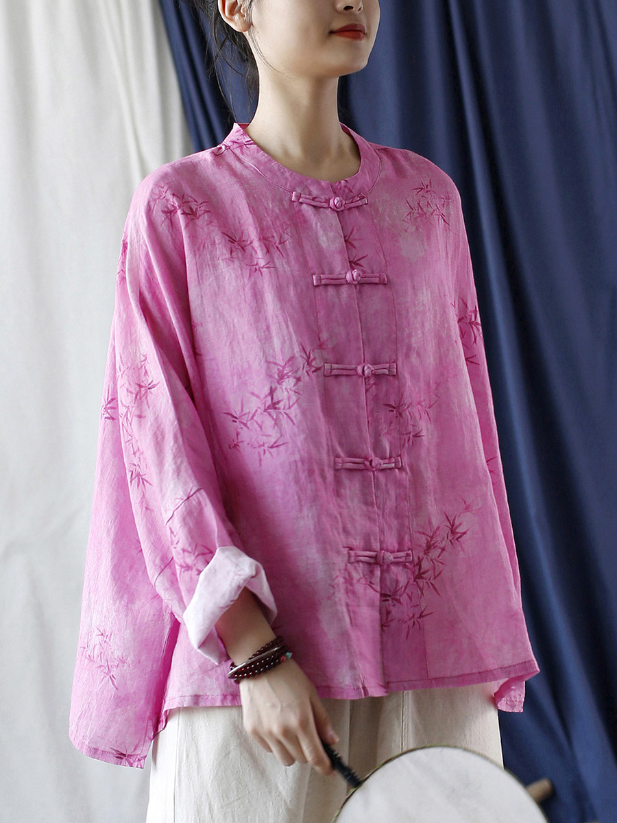 hmnskd138 linen jacket pink front button detail.jpg hmnskd138 linen jacket pink front button detail.jpg