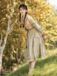 hqhf10028 modern hanfu beige tan front garden look.jpg