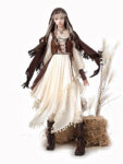 hqhf10065 modern hanfu brown ivory front cape look.jpg
