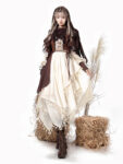 hqhf10065 modern hanfu brown ivory front cape look.jpg