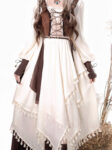 hqhf10065 modern hanfu brown ivory front cape look.jpg