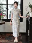 ic1019 qipao blue front standing full.jpg