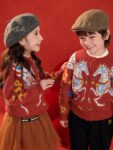 kids chinese new year cardigan sweater boys girls full look.jpg