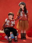 kids chinese new year cardigan sweater boys girls full look.jpg