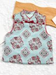 kids chinese vest dress set new year front look 1.jpg
