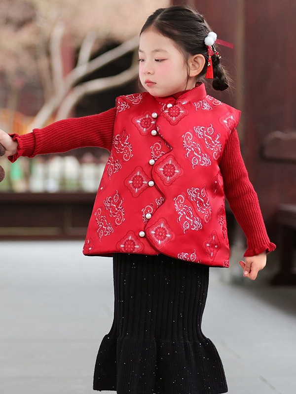 kids chinese vest side back view winter outfit.jpg