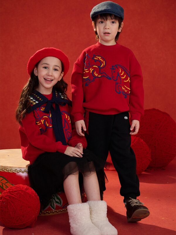 kids festive red fleece sweatshirt holiday look 1.jpg