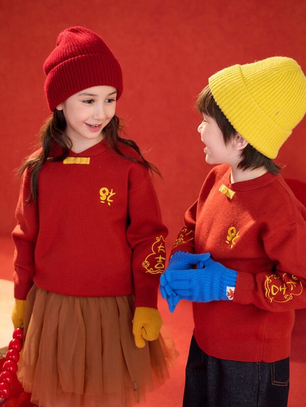 kids festive red sweater winter new year look 1.jpg