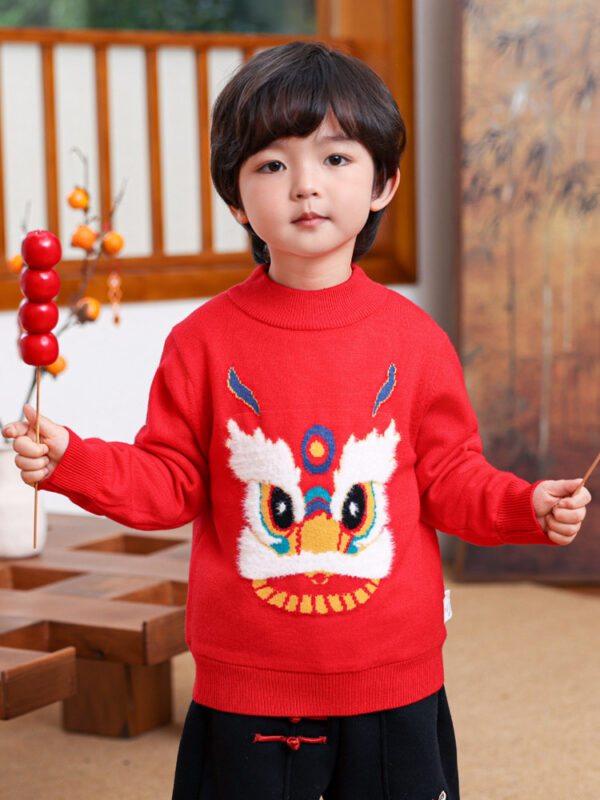 kids fleece sweater winter red chinese new year front.jpg