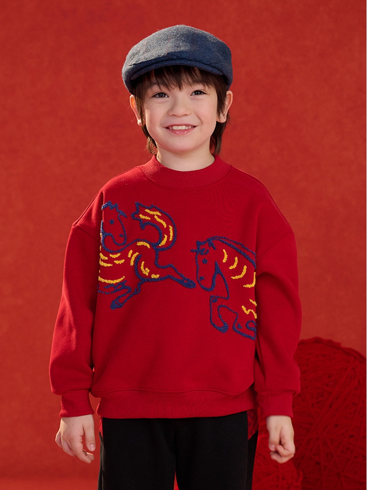 kids red fleece sweatshirt front view 6.jpg kids red fleece sweatshirt front view 6.jpg