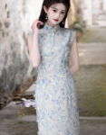 mc1002 qipao blue front full body.jpg