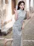 mc1002 qipao blue front full body.jpg