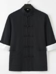 mens tang suit shirt light gray front.jpg
