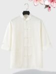 mens tang suit shirt light gray front.jpg