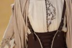 mh1013 modern hanfu sand brown front standing shawl.jpg