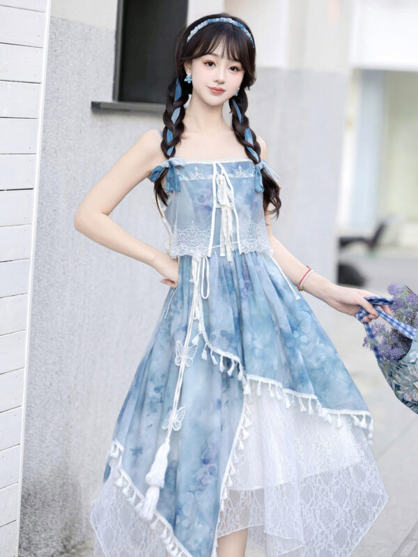 mh1018 modern hanfu sky blue white sleeveless dress look.jpg