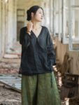 pink linen shirt women 1.jpg