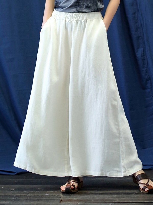ramie linen wide leg pants white front.jpg