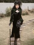 weqipao black lolita dress 2.jpg