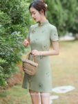 women chinese cheongsam mini dress 1.jpg