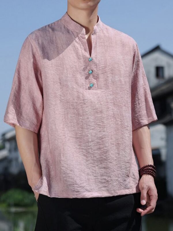 xlts10227 tang suit pink detail frog buttons.jpg