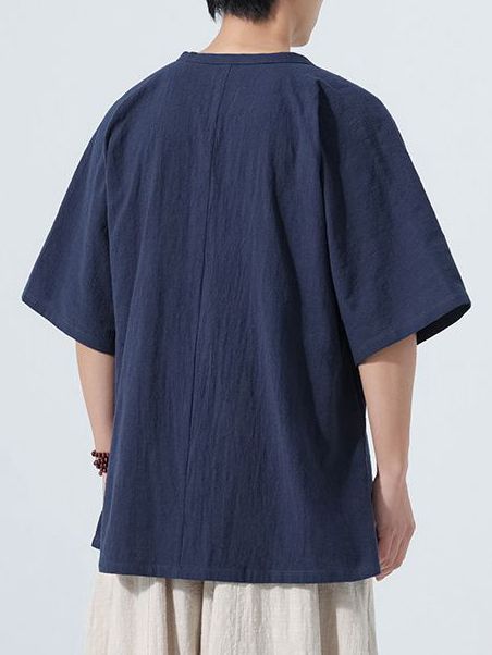 xlts10228 tang suit navy back loose fit.jpg
