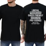 Pro Science Inclusive Values T Shirt Progressive Graphic Tee Unisex Cotton Shirt.jpg