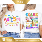 SPED Teacher Neurodiversity 2 Sided Graphic Shirt.png