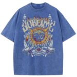 Sun Pattern Acid Washed T Shirt Oversized Unisex Vintage Graphic Tee.jpg