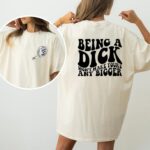 Being A Jerk Funny T Shirt Sarcastic Humor Graphic Tee Unisex Cotton Shirt.jpg
