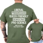 Pro Science Inclusive Values T Shirt Progressive Graphic Tee Unisex Cotton Shirt.jpg
