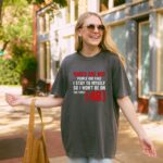 Stay To Myself T Shirt Red Roses Fake People Vintage Graphic Tee Unisex Cotton Shirt.jpg